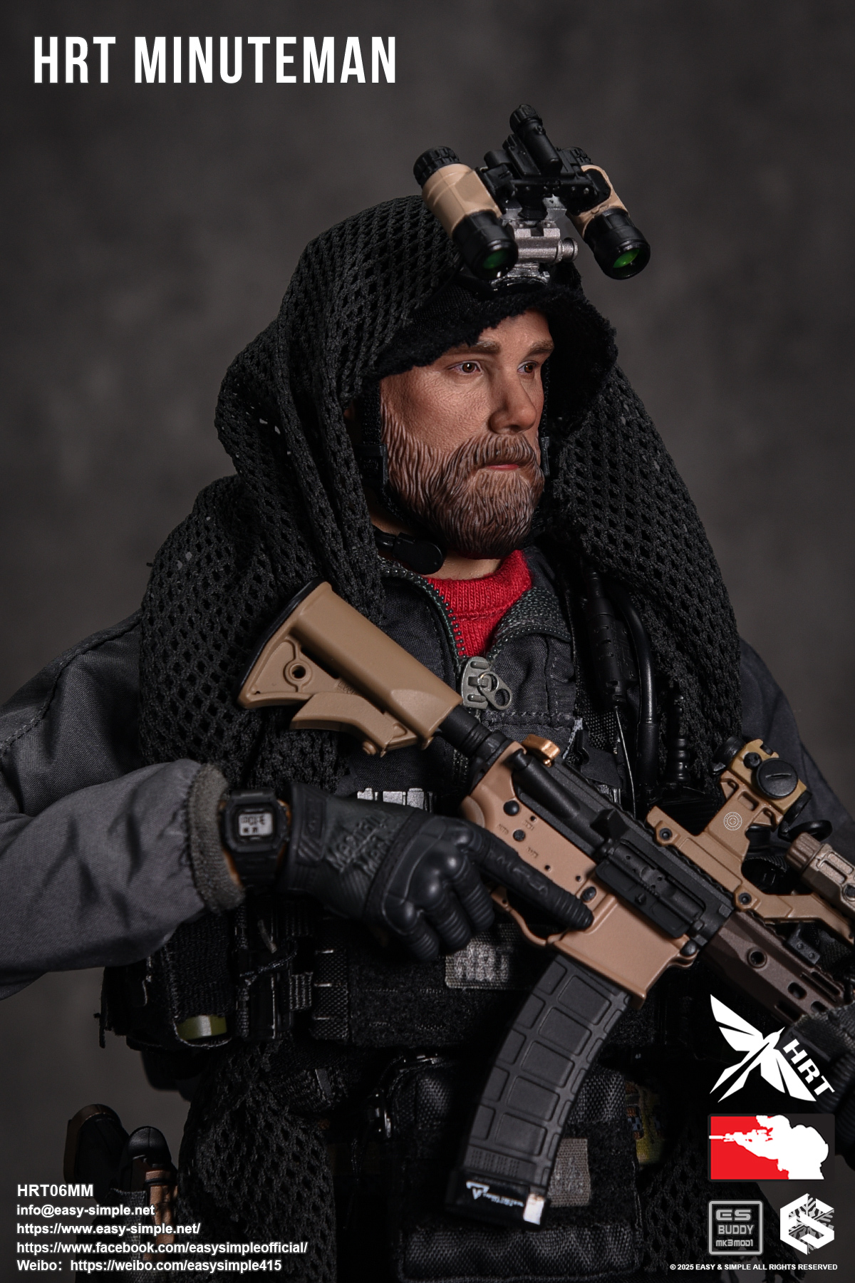 [สั่งจอง]HRT Minuteman HRT06MM 1/6 : ShotShow 2025 Exclusive