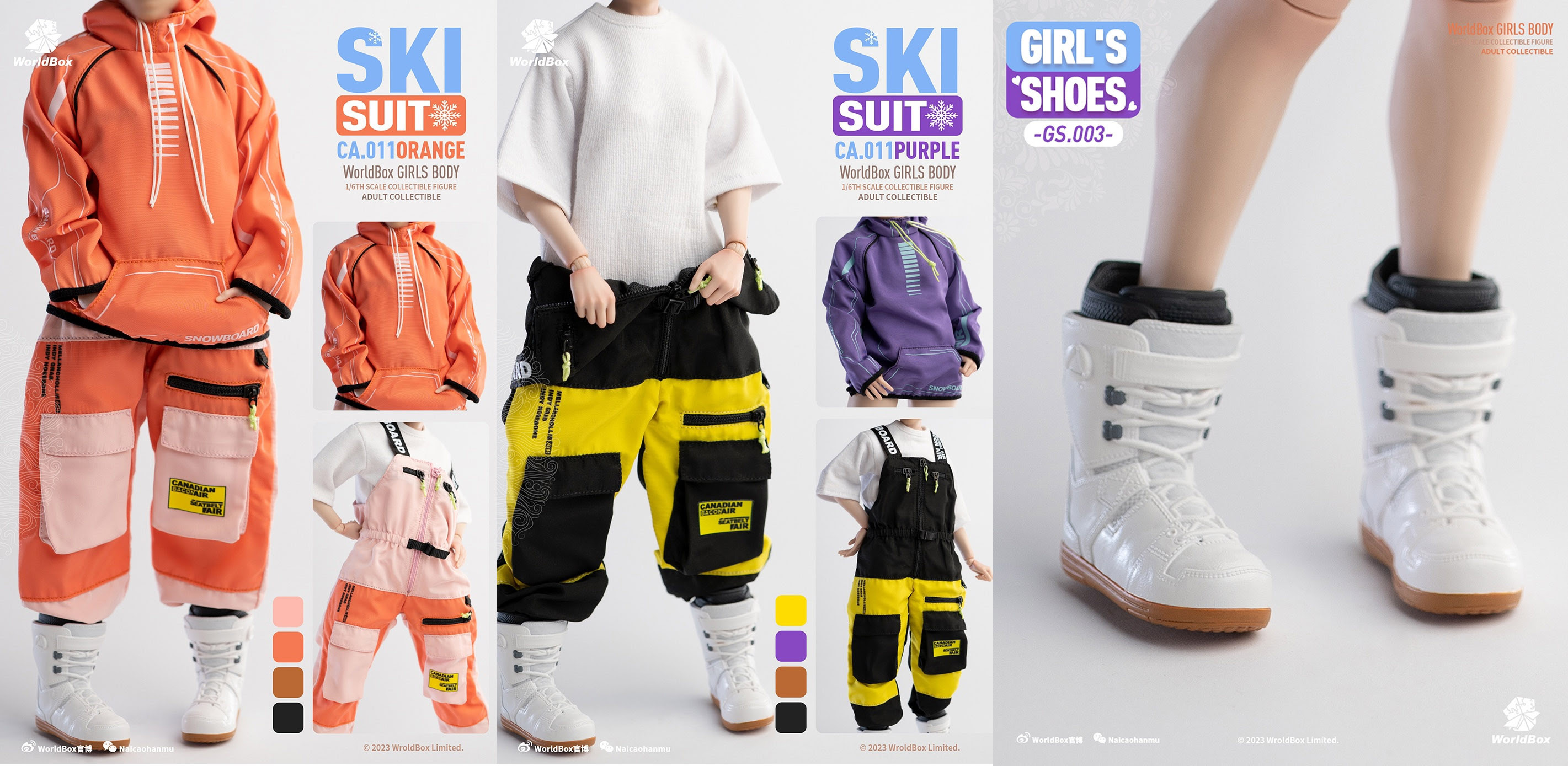 [สั่งจอง]Worldbox 1/6 Clothing set