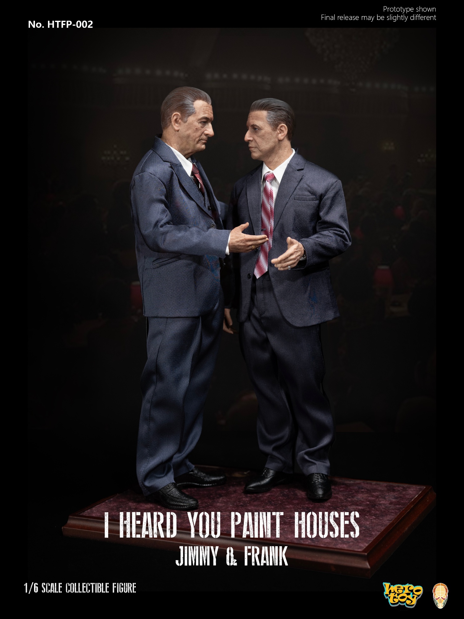 [สั่งจอง]Herotoy +Facepool HTFP-002 1/6 : I Heard You Paint Houses – Jimmy & Frank (Set)