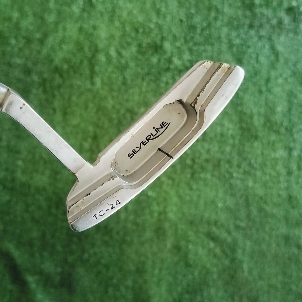 PUTTER SILVER LINE TC-24 ความยาว 35 นิ้ว ทรงสตูดิโอ พัตต์นิ่ง ง่าย น้ำหนักดีมากครับ ไม้กอล์ฟพรีเมี่ยมมือสอง ของแท้ By NakaraLuxurious