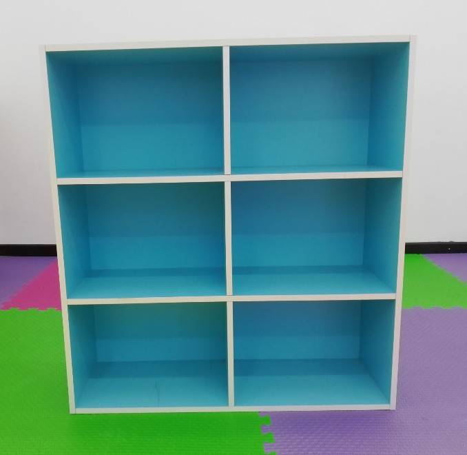 ชั้นวางสิ่งของไม้ 6ช่อง ราคาต่อ 1 ชิ้น เลือกสีได้ , ตู้วางของอเนกประสงค์ , เฟอร์นิเจอร์เด็ก ,ชั้นวางวางของเล่น เฟอร์นิเจอร์เด็ก,พร้อมส่ง