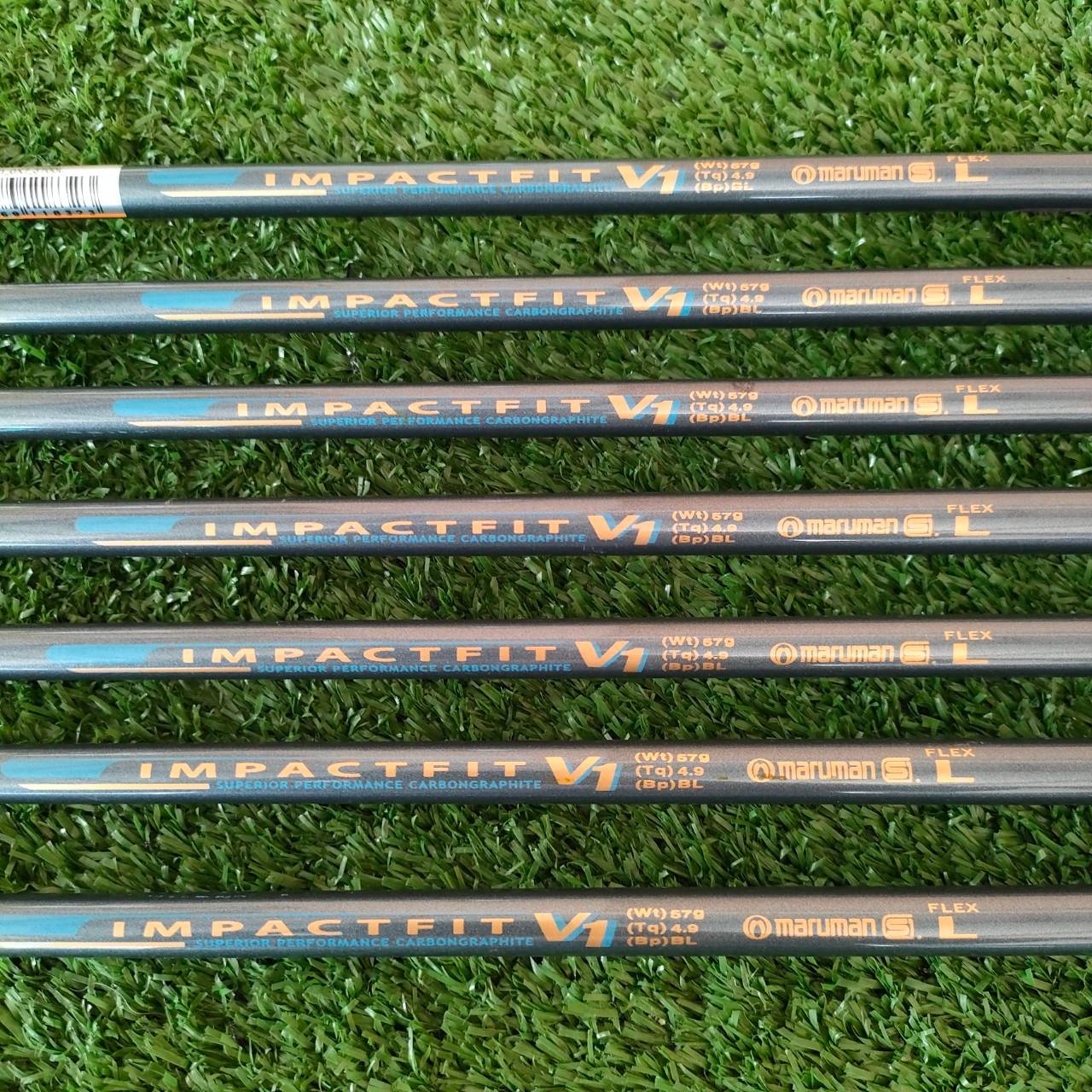 ** ไม้กอล์ฟสำหรับผู้หญิง ** ชุดเหล็ก MARUMAN TITUSV1 มีเหล็ก 5-9 เเละ PW SW ก้าน IMPACTFIT V1 FLEX L ชุดเหล็กญี่ปุ่น ที่ตีง่าย เบาสบาย และตีไกลกว่าปกติ 1 เบอร์ ครับ
