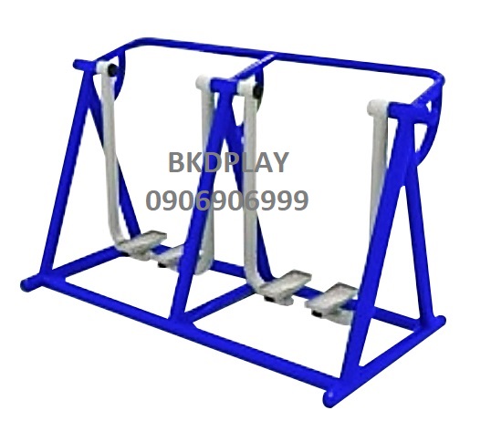 อุปกรณ์เดินอากาศไร้การกระแทกคู่ (ทรงตัว A) เครื่องออกกำลังกายกลางแจ้ง สั่งผลิตตามสีที่ต้องการได้