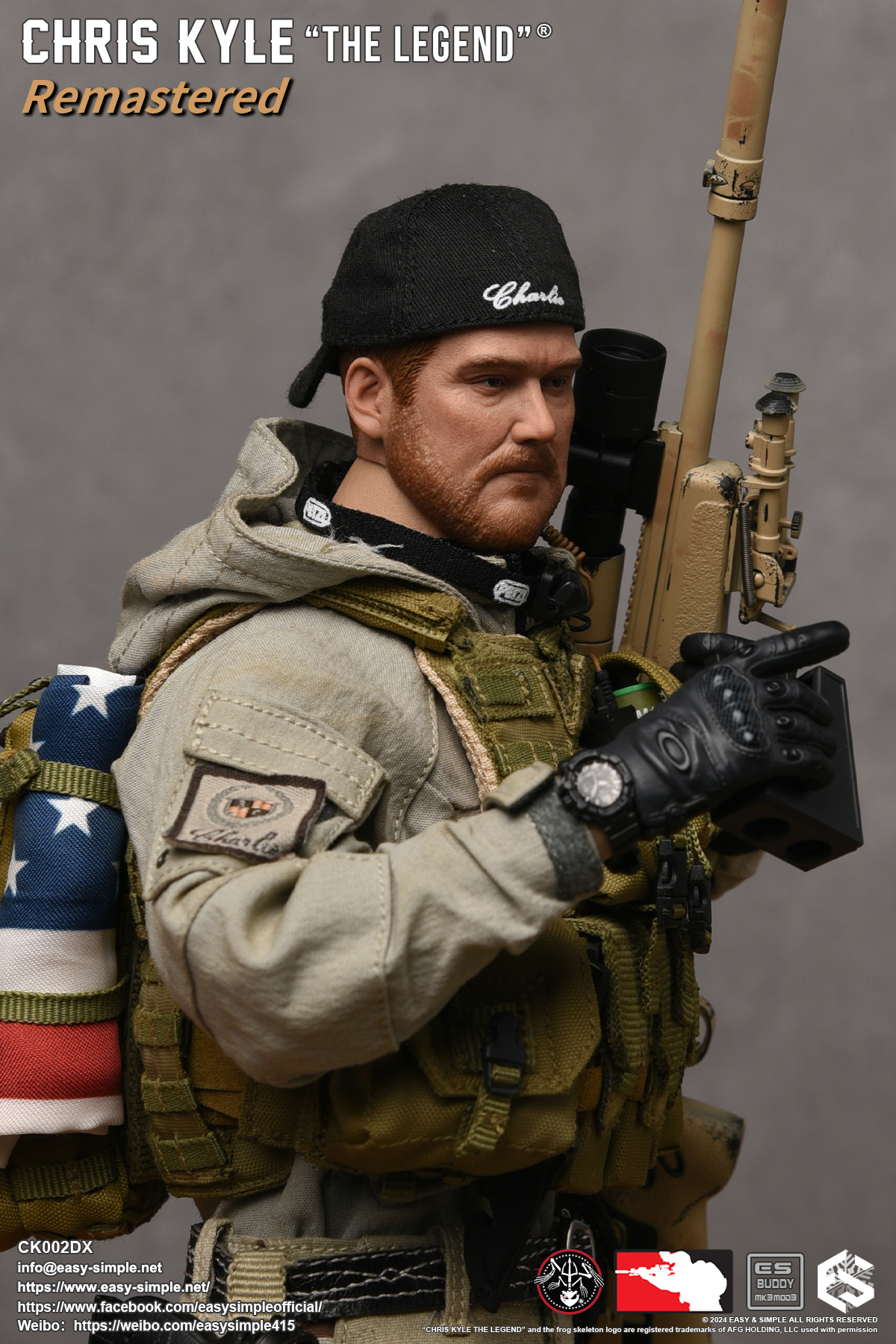 [สั่งจอง] BlackOpsToys X Easy&Simple 1/6 : Chris Kyle "The Legend" Remastered