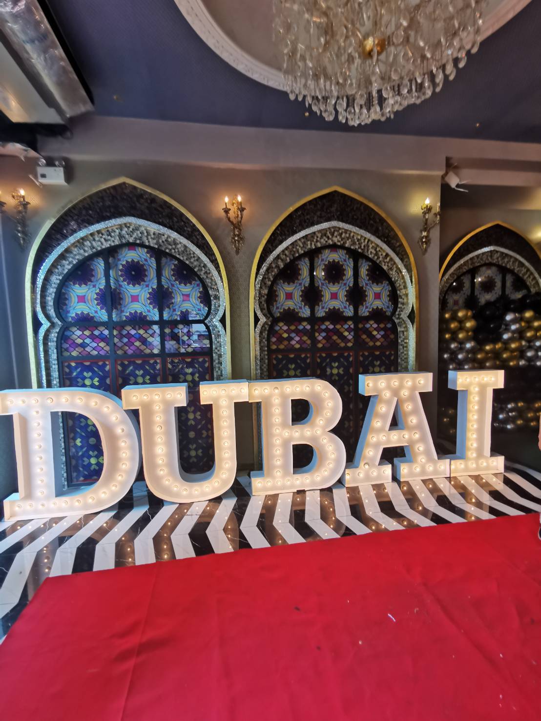 #ป้ายอักษรเช่าไฟปิงปอง สูง 120 cm.