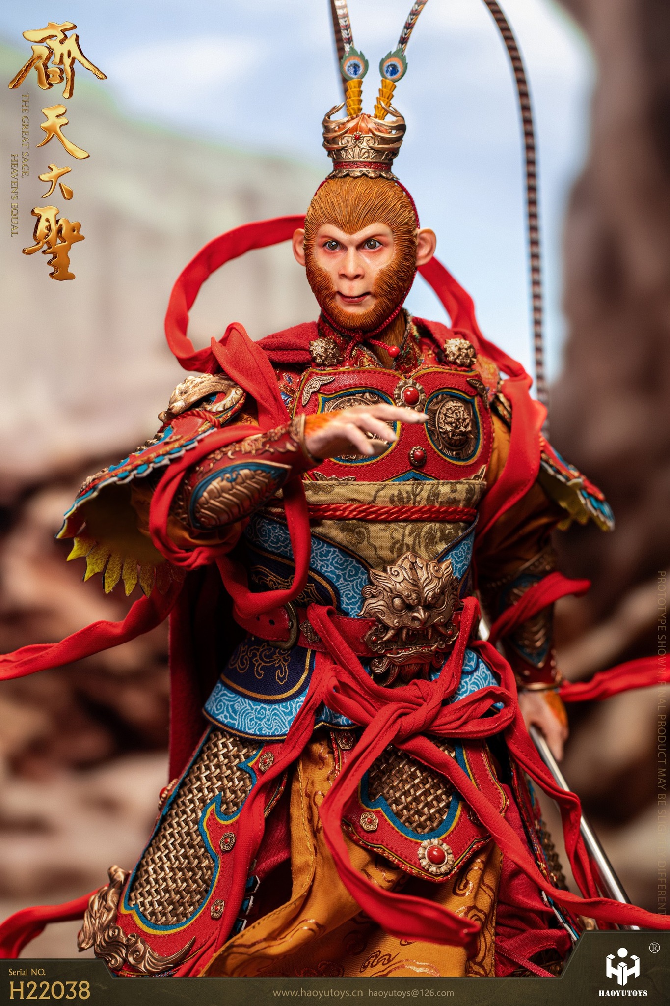 [สั่งจอง] HAOYUTOYS : 1/6 Myth series - HH22035 : Monkey King's Return version