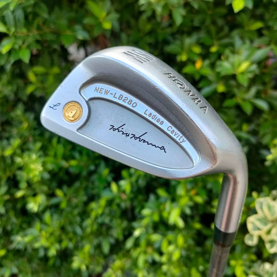 **ไม้กอล์ฟสำหรับผู้หญิง** SW HONMA NEW-LB280 ก้าน SUPER FERRITE **ก้านระดับ 2 ดาว** สุดยอดเหล็กพรีเมี่ยมจาก HIRO HONMA PREMIUM JAPAN SAKATA ตีง่ายตีไกลมาก!! ไม้กอล์ฟมือสอง ของแท้ BY NakaraLuxurious