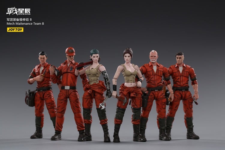 [สั่งจอง]JOYTOY 1/18 : Mech Maitenance