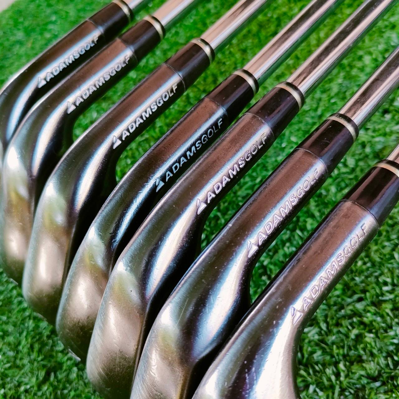 ADAMS IDEA BLACK CB3 IRONS มีเหล็ก 4 - 8 เเละ PW GW ก้าน KBS TOUR 90 สุุดๆชุดนี้ เหล็ก FORGED CAVITY ก้าน KBS แน่นๆ แบรนด์ ADAMS คุณภาพสูงมากๆ ไม้กอล์ฟมือสอง ของแท้ BY NakaraLuxurious