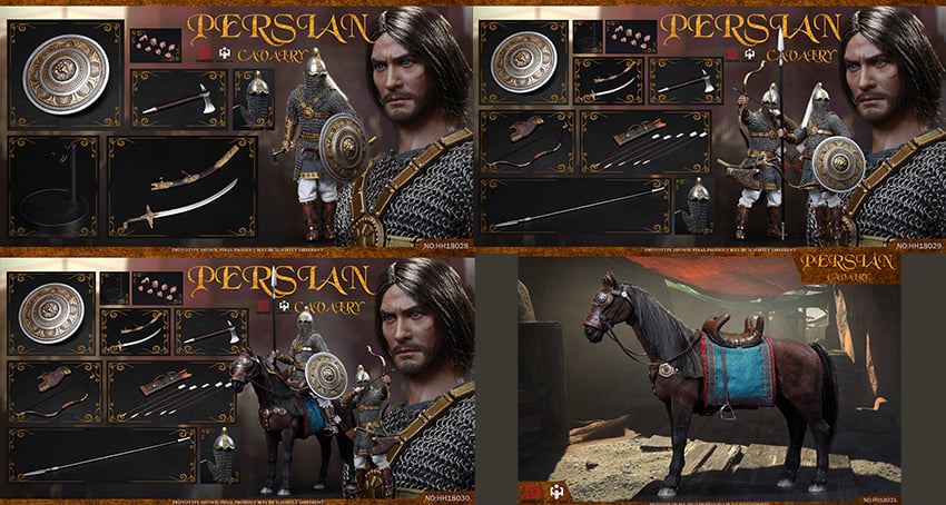 [สั่งจอง]HHMODEL x HAOYUTOYS 1/6 : Imperial Legion - Persian Cavalry