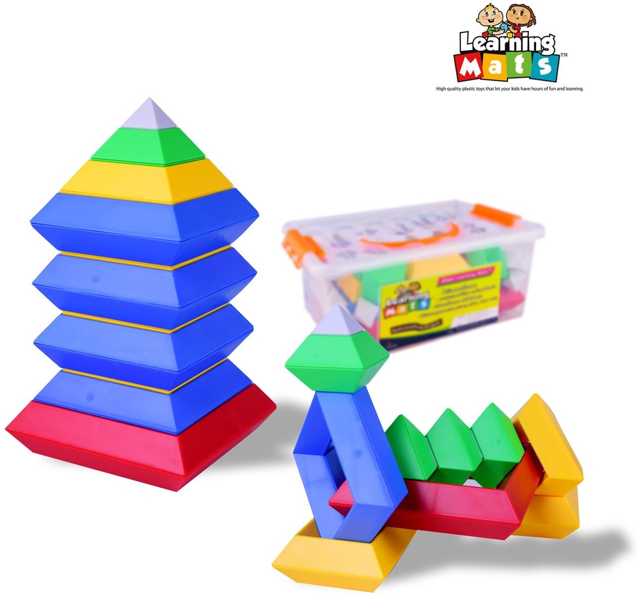 รูปทรงสี่เหลี่ยมล้ำจินตนาการ สี่เหลี่ยม,รูปทรง , ส่งเสริมการเรียนรู้ ,ของเล่นเสริมพัฒนาการ,ของเล่น , สื่อการสอน ,เสริมจินตนาการ