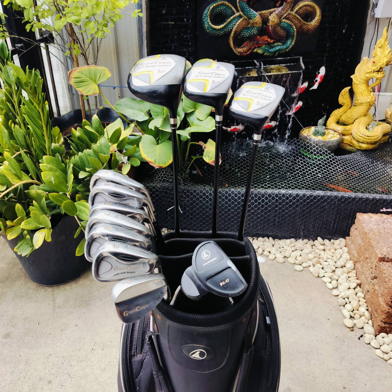 FULLSET PROKENNEX GRAND CANYON ถุงกอล์ฟตรงรุ่น พร้อมออกรอบเลยค่ะ ไม้กอล์ฟพรีเมี่ยมมือสอง ของแท้ By NakaraLuxurious