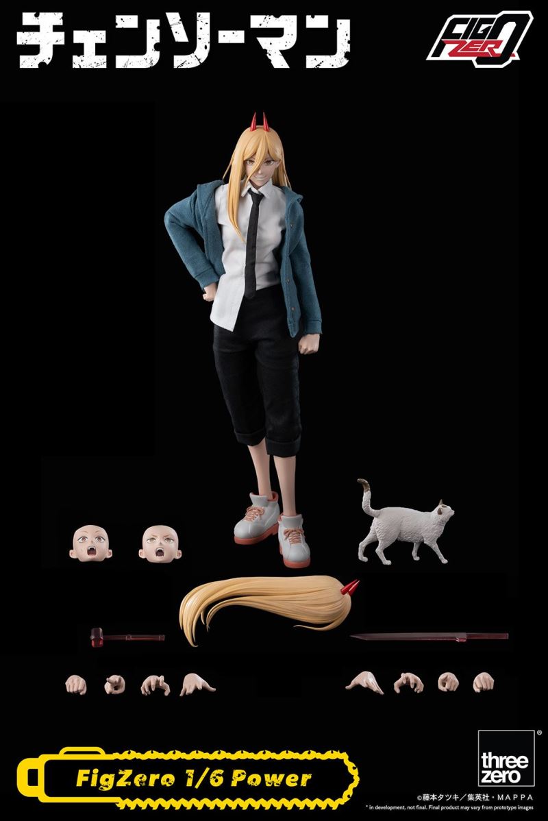 [สั่งจอง] Threezero 1/6 : Chainsaw Man - Denji & Power