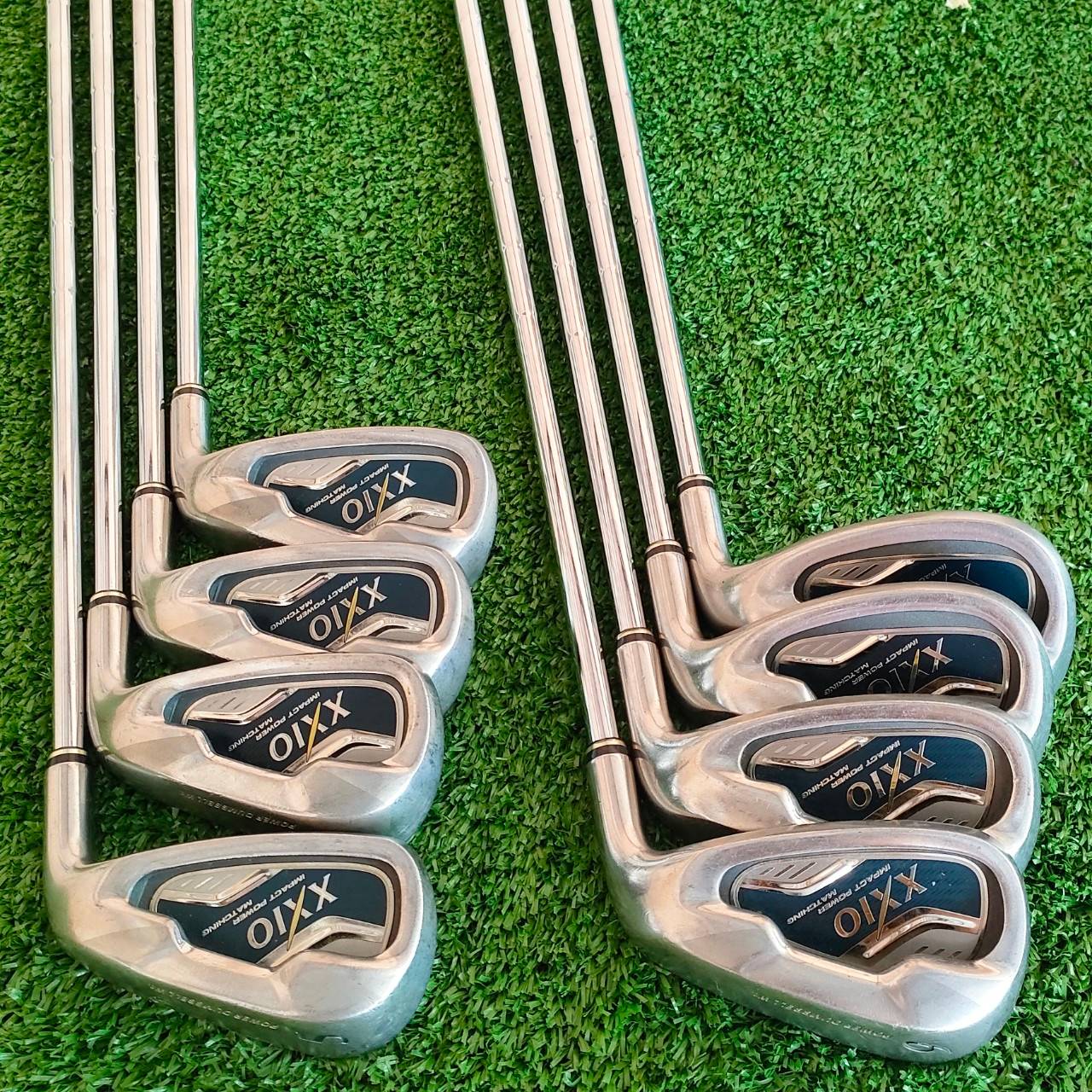 ชุดเหล็ก XXIO 6 IMPACT POWER MATCHING มีเหล็ก 5-9 เเละ PW AW SW ก้าน N.S.PRO 950GH FLEX S