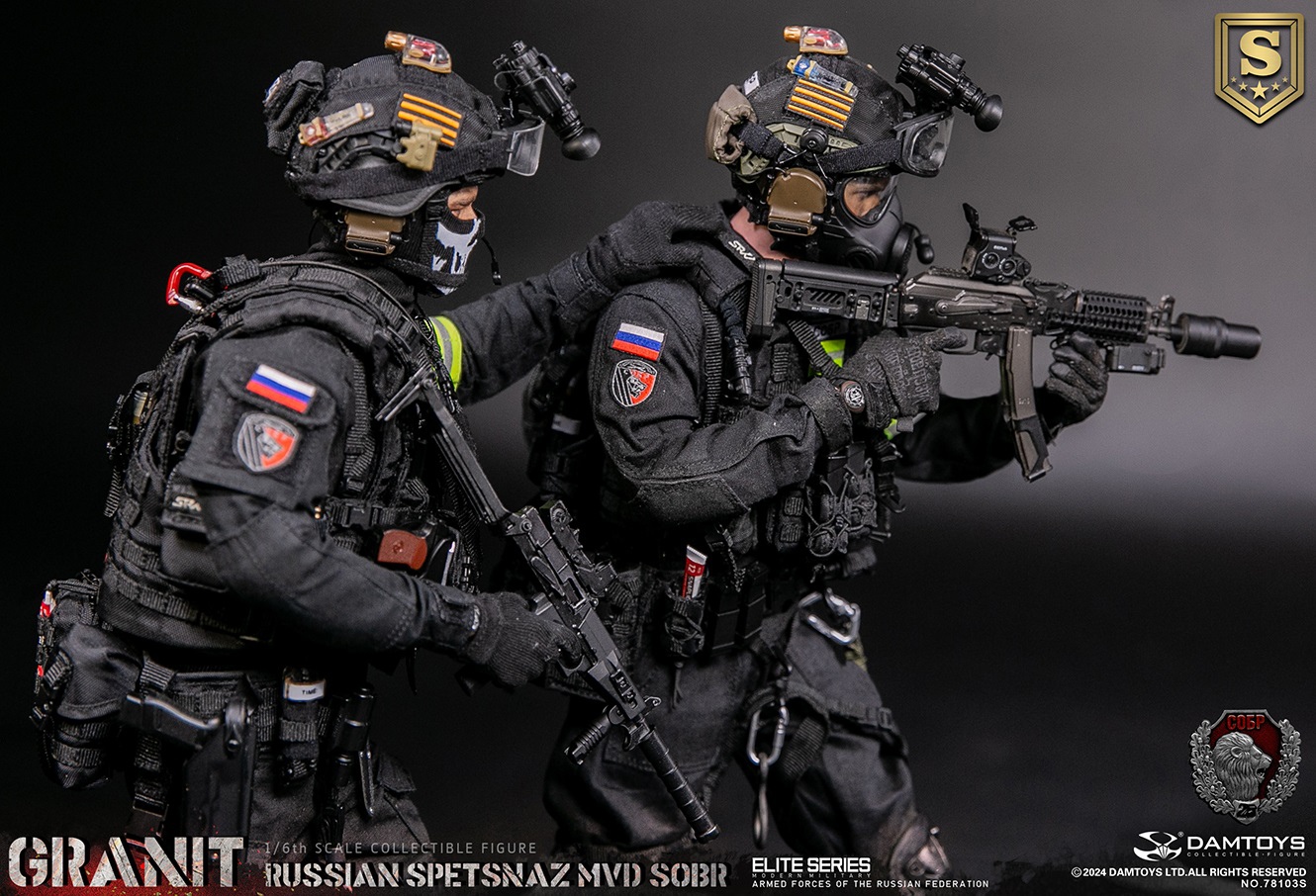 [สั่งจอง]DAMTOYS : 1/6 RUSSIAN SPETSNAZ MVD SOBR GRANIT