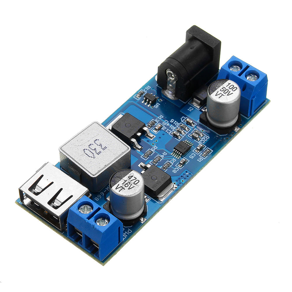 โมดูล ลดแรงดัน เป็น 5v USB 24V/12V to 5V 5A power module DC-DC XY-3606 power converter replace LM2596S step down