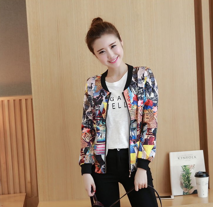 Jacket /เสื้อคลุมแฟชั่น ผ้าหนาแขนยาว ซิปหนา มีกระเป๋า2ข้าง ตามแบบ