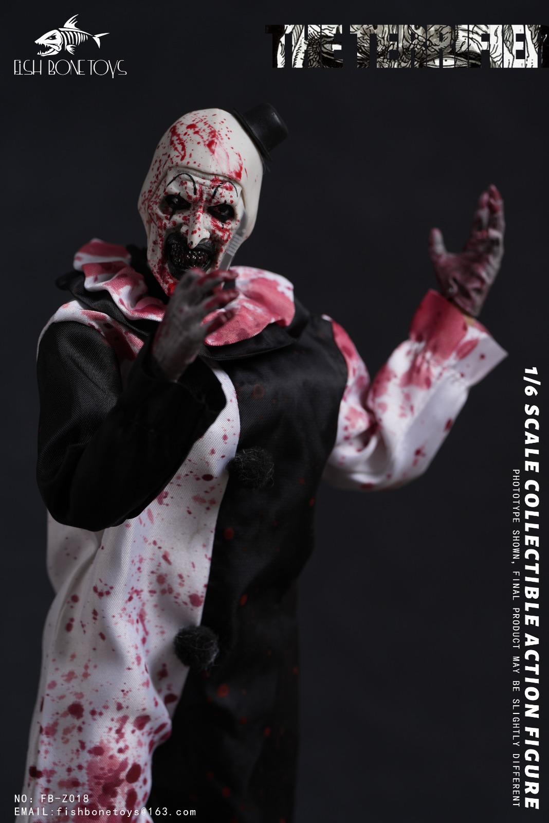 [สั่งจอง]FISH BONETOYS FB-Z018 1/6 : The Terrifier Joker
