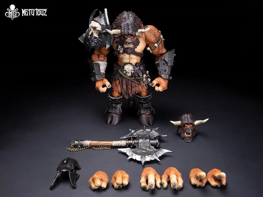 [สั่งจอง]Metytoyz 1/10 : Adventurer World - Tauren Warrior (สูง 30 ซม.)