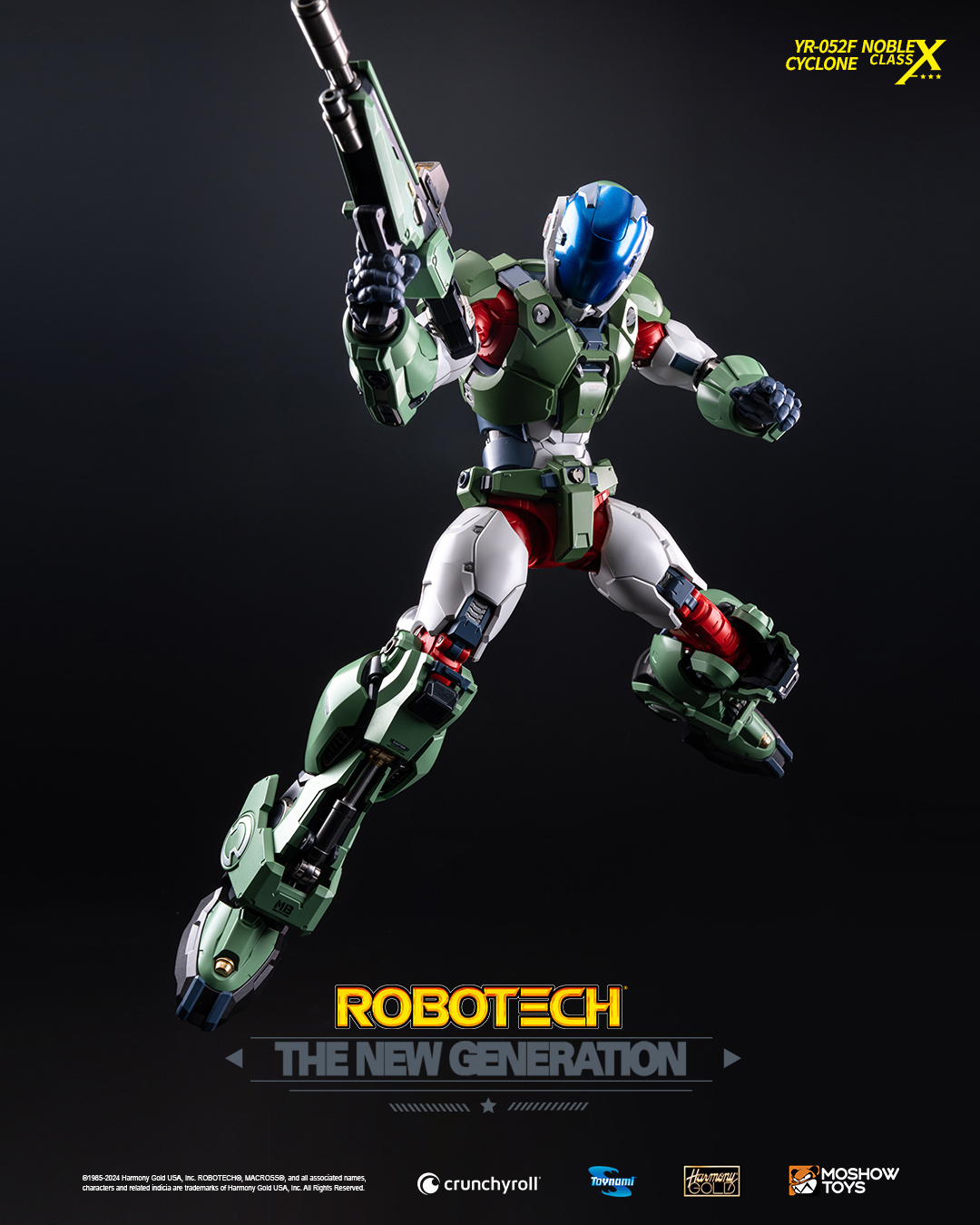 [สั่งจอง]MOSHOW YR-052F NOBLE CLASS X Robotech The New Generation Cyclone Motorcycle