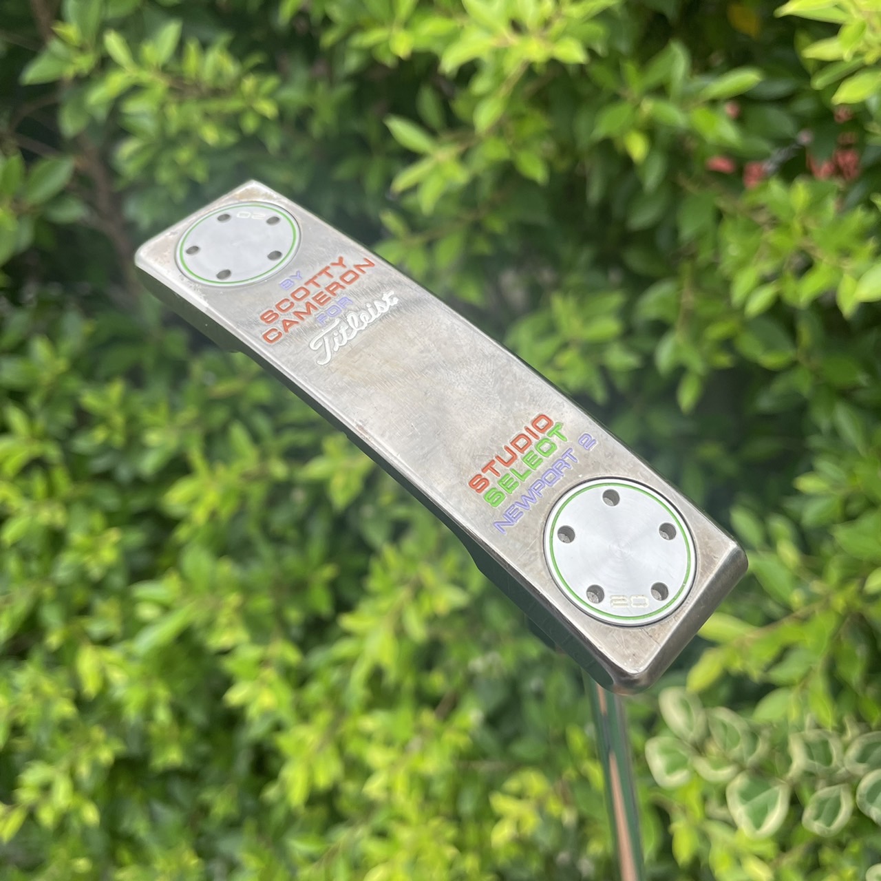 PUTTER SCOTTY CAMERON STUDIO SELECT NEWPORT 2 พัตต์ดี น้ำหนักดีมาก , COVER CUSTOM , *** ข้อเสียทำ CUSTOM มา *** ไม้กอล์ฟมือสอง ของแท้ BY NakaraLuxurious