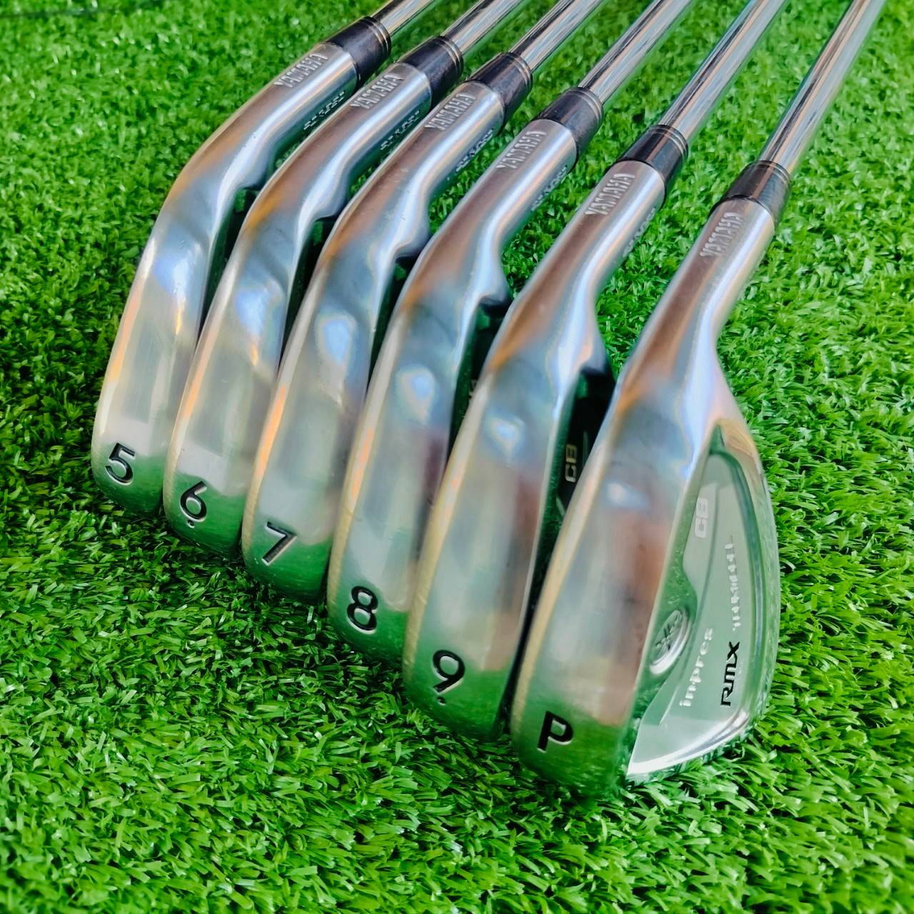 ชุดเหล็ก YAMAHA inpres RMX TOURMODEL CB มีเหล็ก 5-9 เเละ PW ก้าน N.S.PRO 950 GH FLEX S เหล็ก FORGED พรีเมี่ยมญี่ปุ่น ฟีลลิ่ง นุ่มแน่นมากๆ ตกหยุด สปินดีมาก ไม้กอล์ฟพรีเมี่ยมมือสอง ของแท้ By NakaraLuxurious