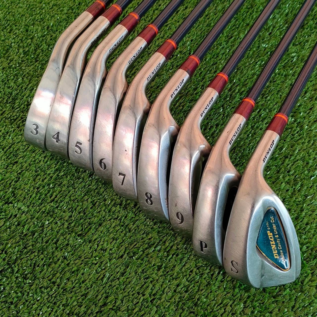 ชุดเหล็ก DUNLOP G-77TI มีเหล็ก 3-9 เเละ PW SW ก้าน PRO -FLEX G-77TI FLEX R