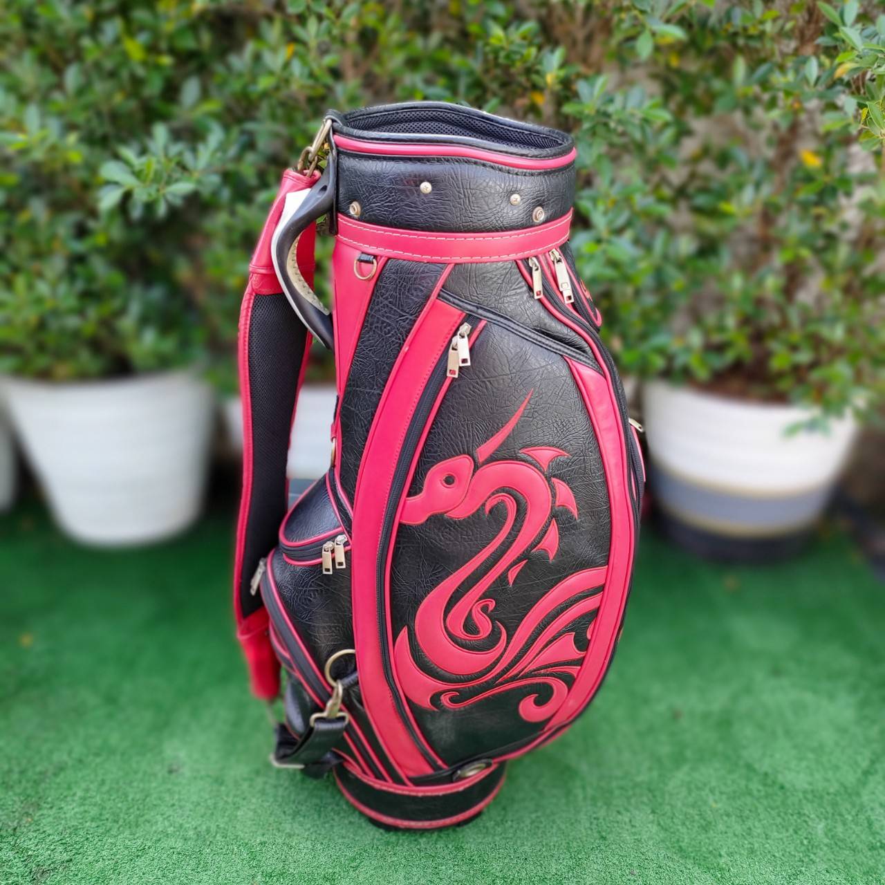 ถุงกอล์ฟ SAMURAI -DRAGON ** มีตำหนิหัวชิฟหัก** ถุงสวยมากๆครับ