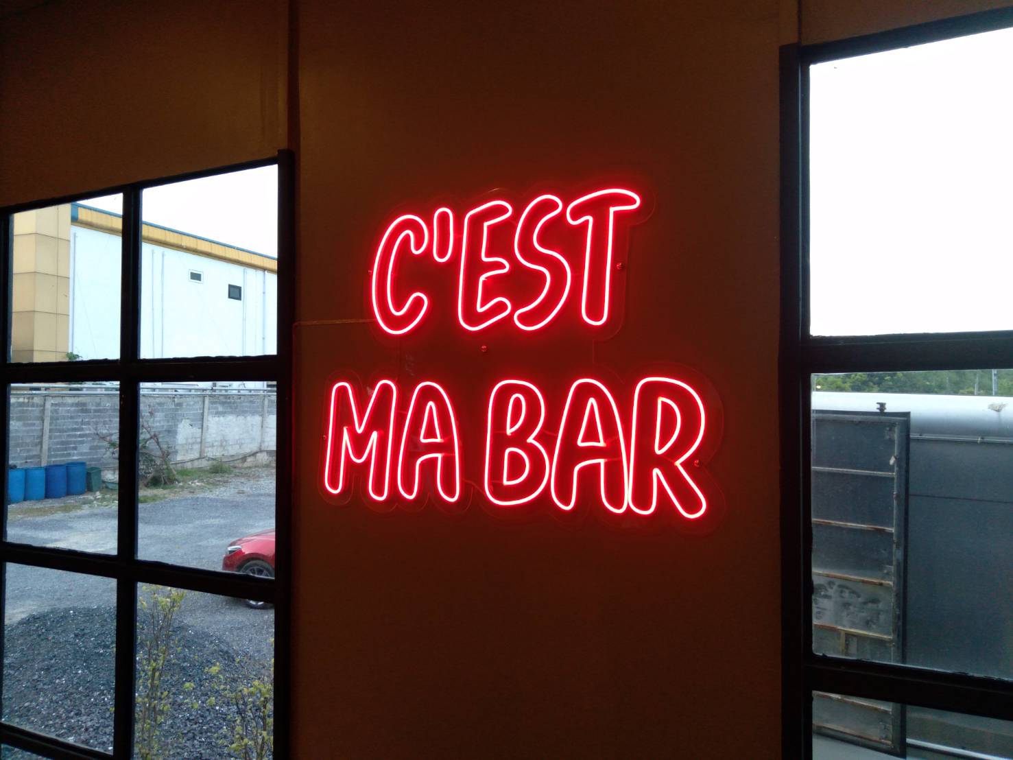 #ป้ายไฟนีออนดัดLED