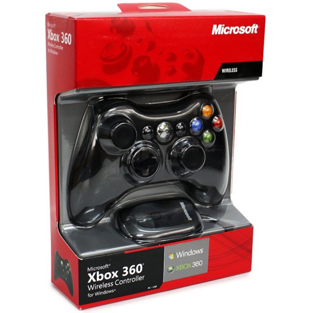 Joystick Xbox 360 wireless controller จอยควบคุมหุ่นยนต์ (มือ 1 เก่าสะสม) 99%