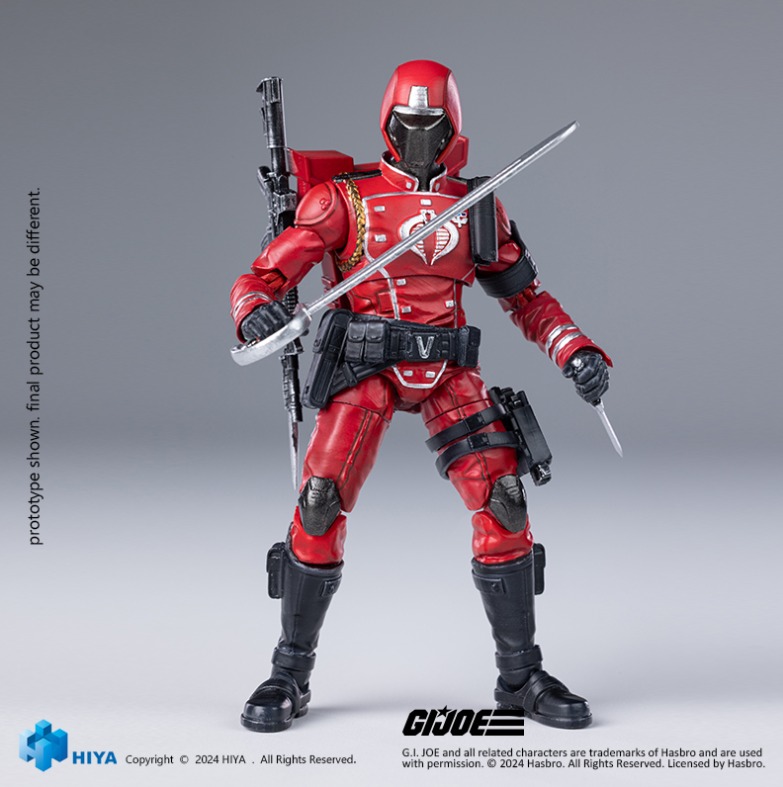 [สั่งจอง] Hiya Exquisite Mini Series 1/18 Scale G.I.Joe Crimson Guard EMG0356