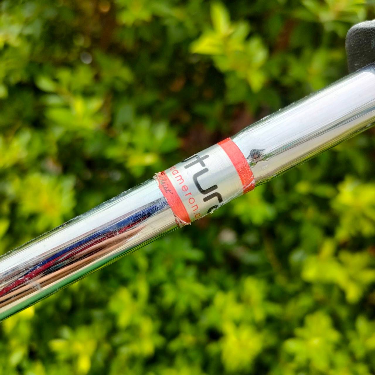 ** ไม้กอล์ฟสำหรับท่านที่ถนัดซ้าย ** PUTTER TITLEIST SCOTTY CAMERON FUTURA PATENT PENDING ตัวต้นแบบ ความยาว 35 นิ้ว ตรงรุ่น มีสลักไว้ ไม้กอล์ฟมือสอง ของแท้ BY NakaraLuxurious