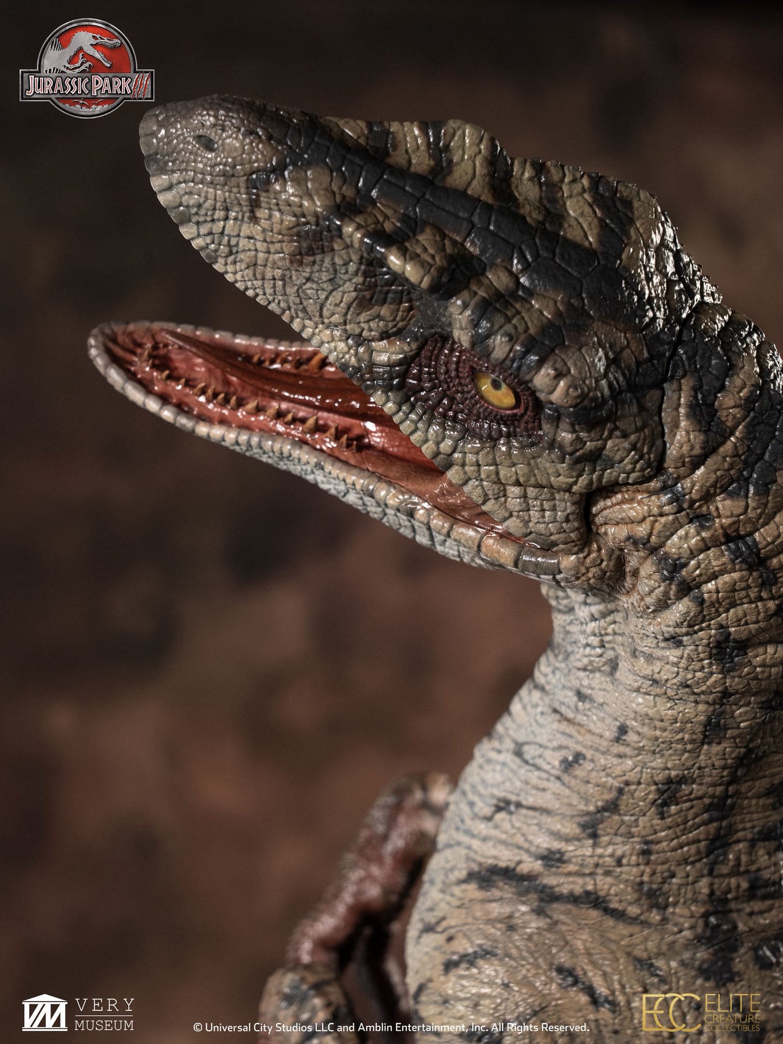 [สั่งจอง] ECC : Female Velociraptor "White Queen" Maquette (JP3)