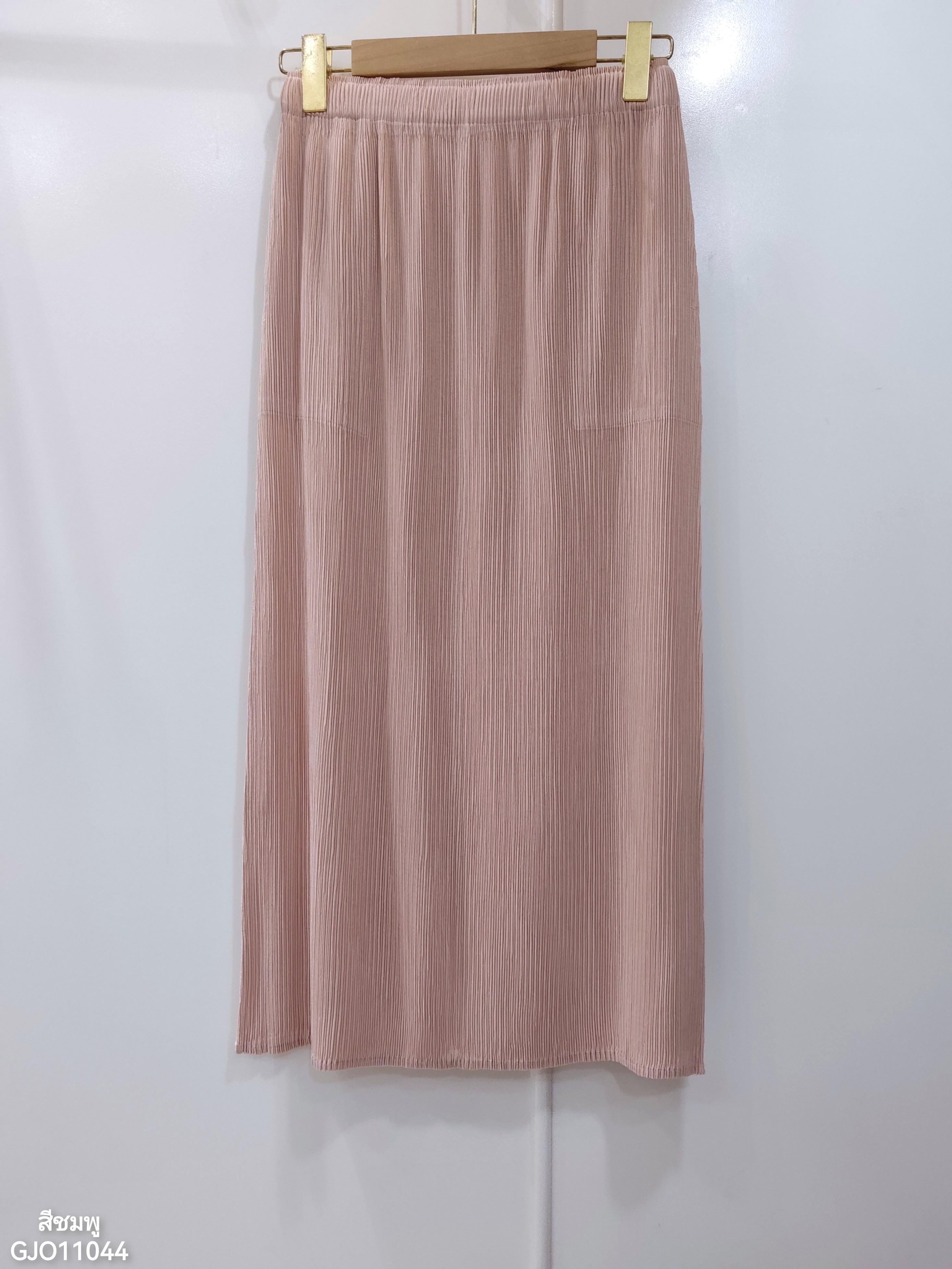 ปรับราคาลง20%!! ยาว 33นิ้ว! 2MUAY รุ่น GJO11044 กระโปรงพลีทผ้าแมตต์ PRNCIL PLEATED SKIRT 10 สี FREE SIZE