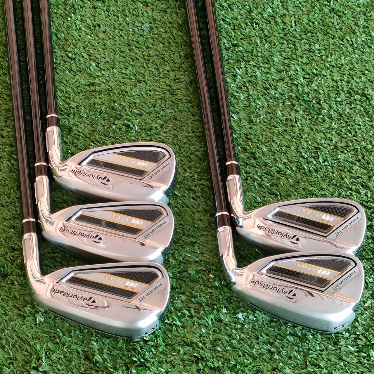 ชุดเหล็ก TAYLORMADE M GLOIRE RIBCOR HT มีเหล็ก 6-9 เเละ PW ก้าน FUJIKURA SPEEDER EVOLUTION FLEX R ทั้งชุด