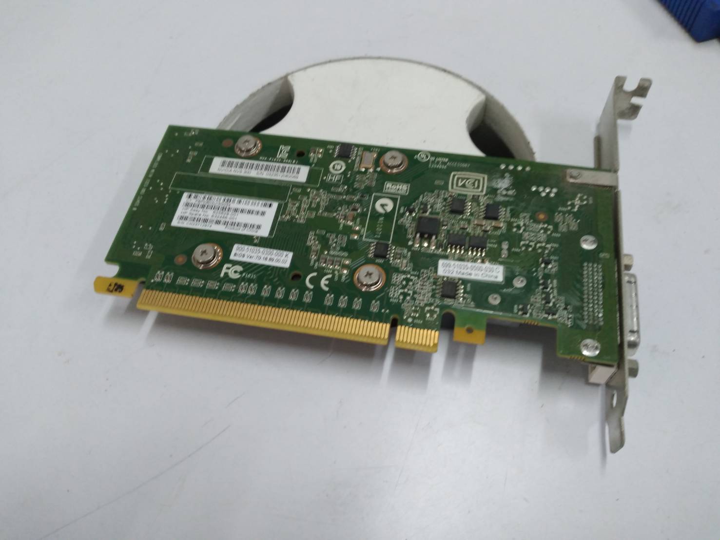 NVIDIA Quadro NVS 300 พร้อมสาย DMS-59 ออกสองจอ ขายาว-ขาสั้น