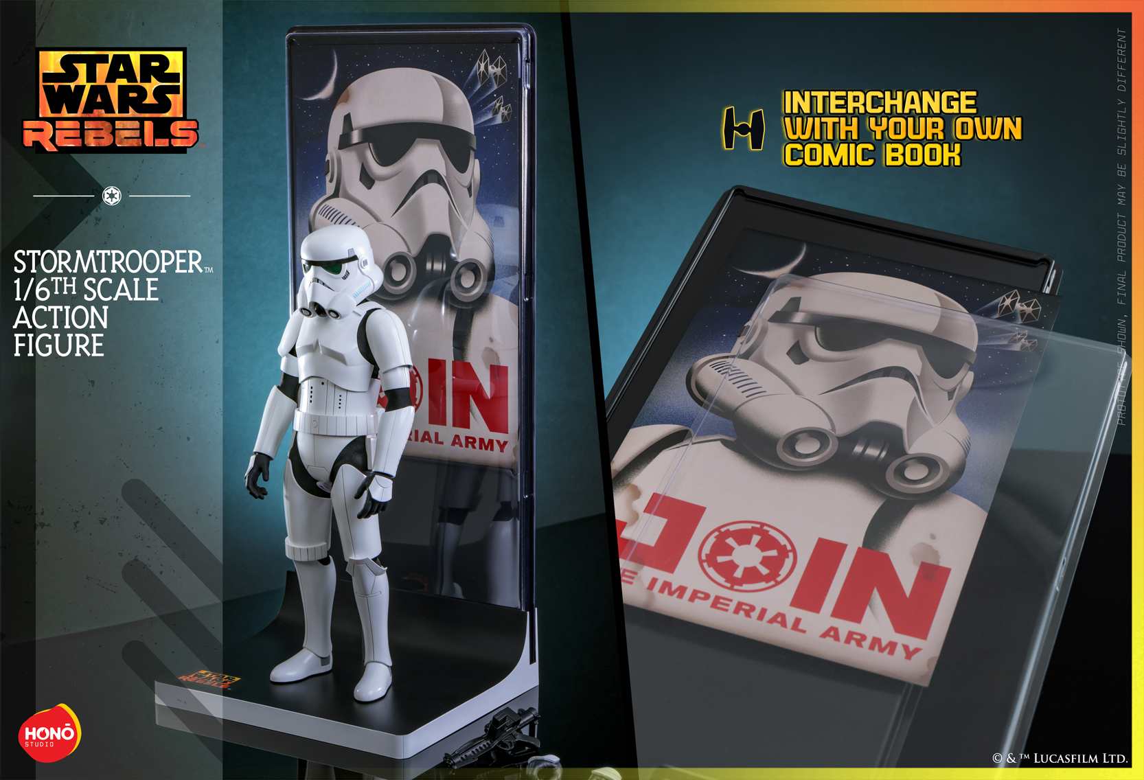 [สั่งจอง] HONO STUDIO 1/6 : Star Wars: Rebels Stormtrooper
