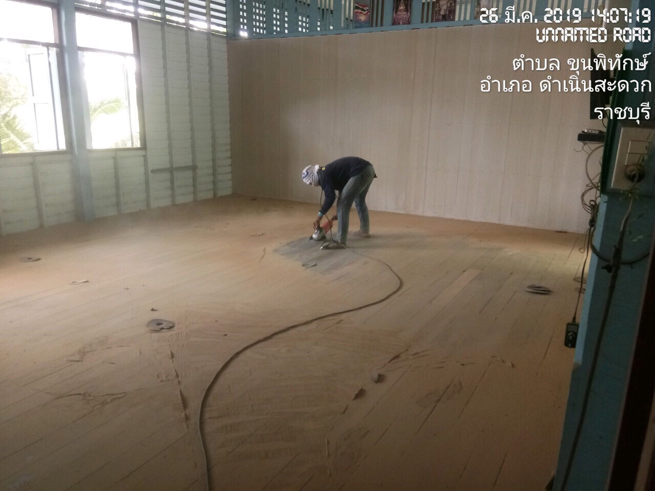 งานซ่อมอาคารเรียน ร.ร บ้านดอนฟักทอง