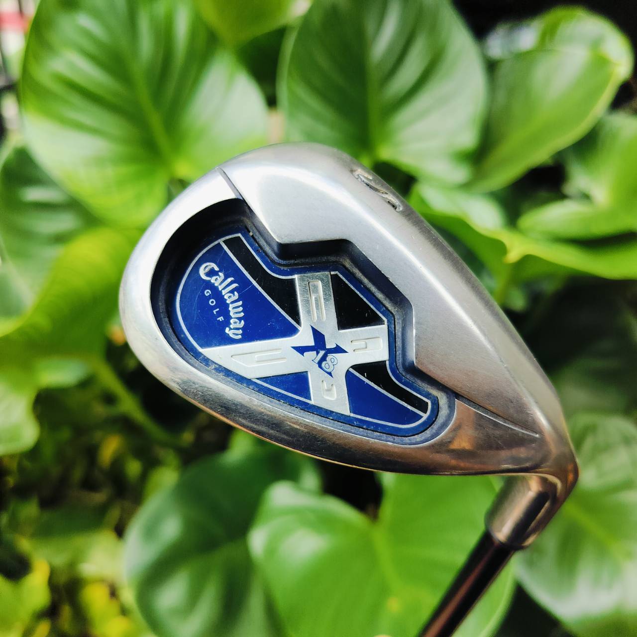 SW Callaway X-18 องศา 56 ก้าน SYSTEM FLEX R เป็น WEDGE ที่ชิพง่าย สบายๆ สำหรับท่านที่ชอบชิพฉึก ไม่แม่น ใบแบบนี้ CAVITY ลึก จะช่วยได้ ก้านเสียบทะลุ ตีลงทราย ได้ฟีลลิ่ง ไม้กอล์ฟพรีเมี่ยมมือสอง ของแท้ By NakaraLuxurious