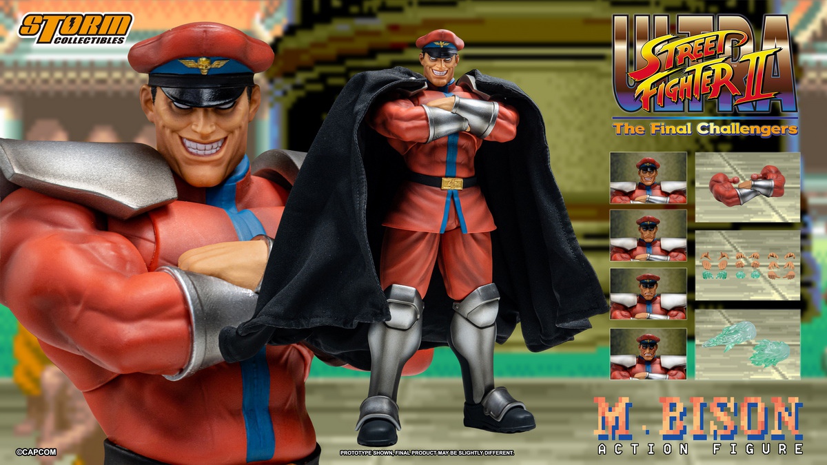 [สั่งจอง] Storm Toys CPSF30 : ULTRA STREET FIGHTER II - THE FINAL CHALLENGERS - M. BISON