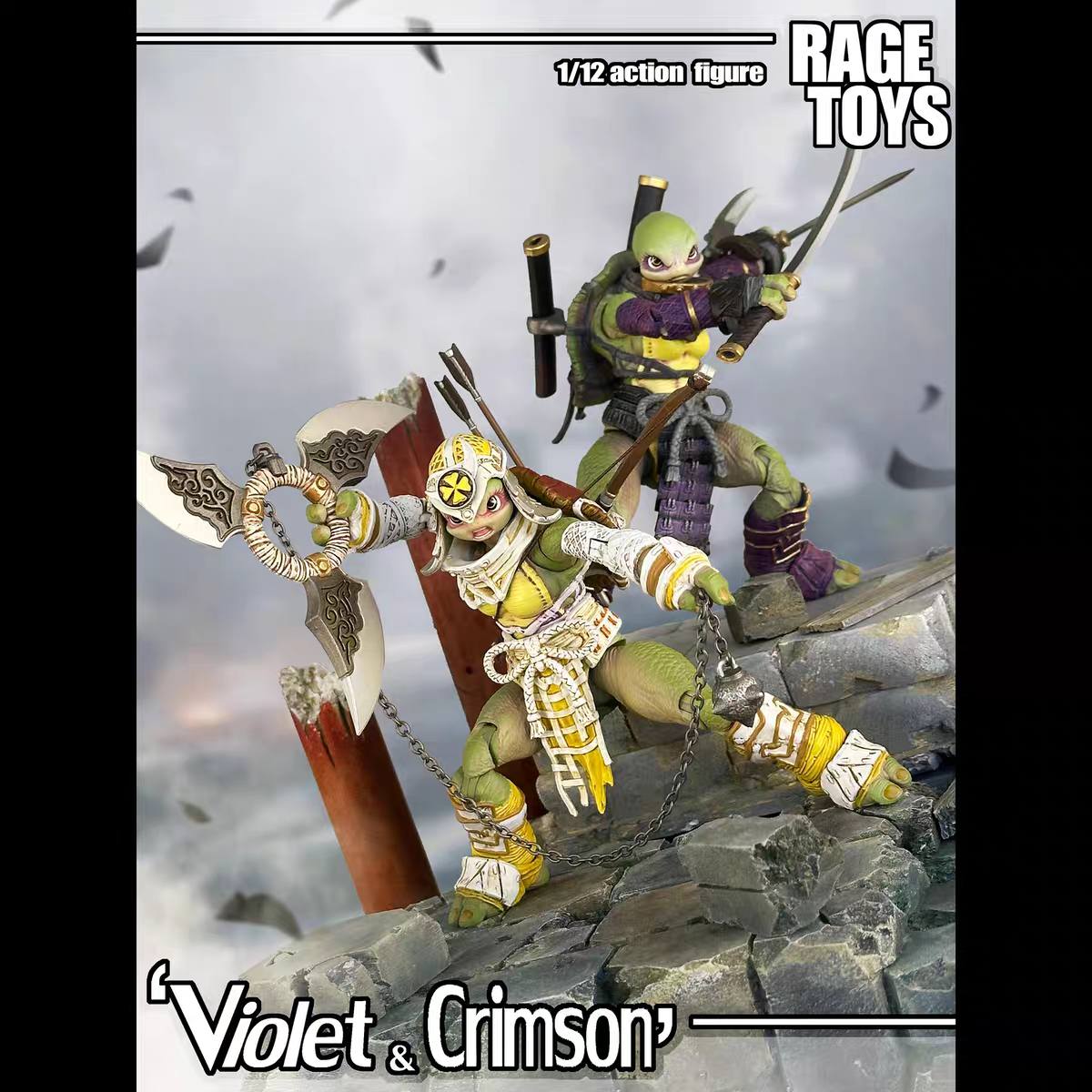 [สั่งจอง] Rage toys : ninja sisters