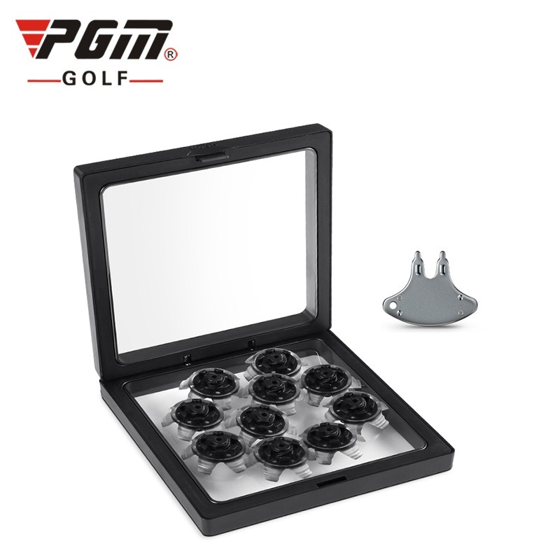 ปุ่มรองเท้ากอล์ฟ พร้อมตัวไข PGM ZP026 Anti-Slip Golf Shoe Spike 1 SET (10 pcs.)