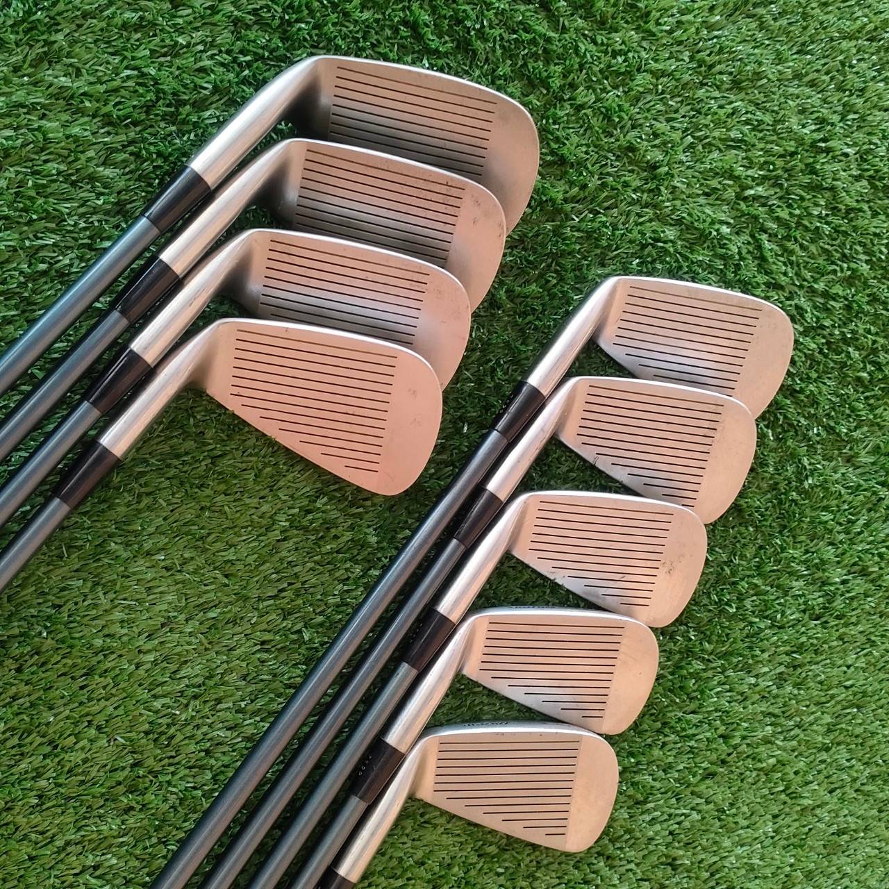 ชุดเหล็ก MIZUNO FINALIST LX มีเหล็ก 3-9 เเละ PW SW ก้าน FINALIST.LX FLEX R ใบ CAVITY ใหญ่ ตีง่าย ตีสบายๆ