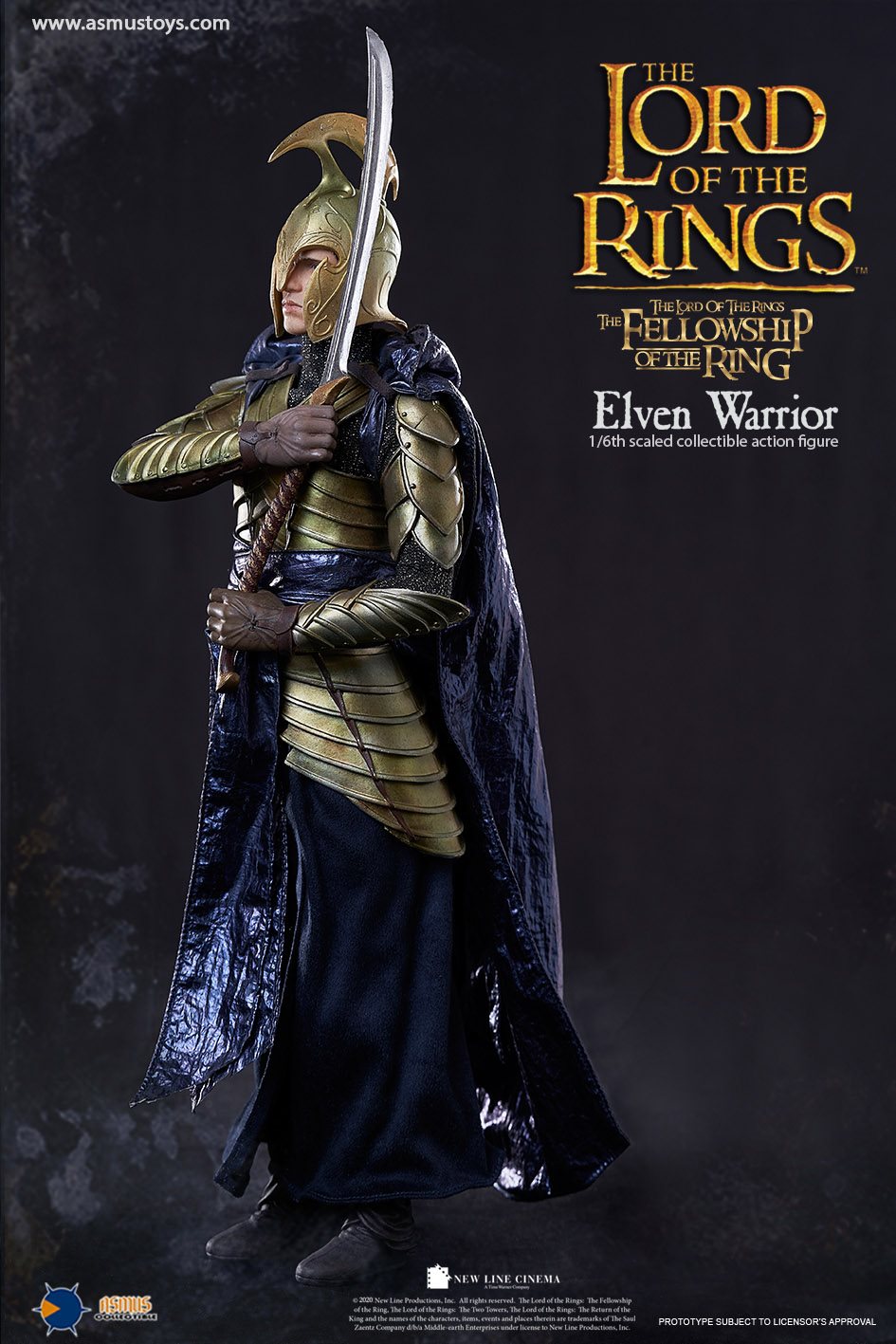 [สั่งจอง]ASMUS TOYS LOTR027W 1/6 Scale : THE LORD OF THE RINGS SERIES - ELVEN WARRIOR