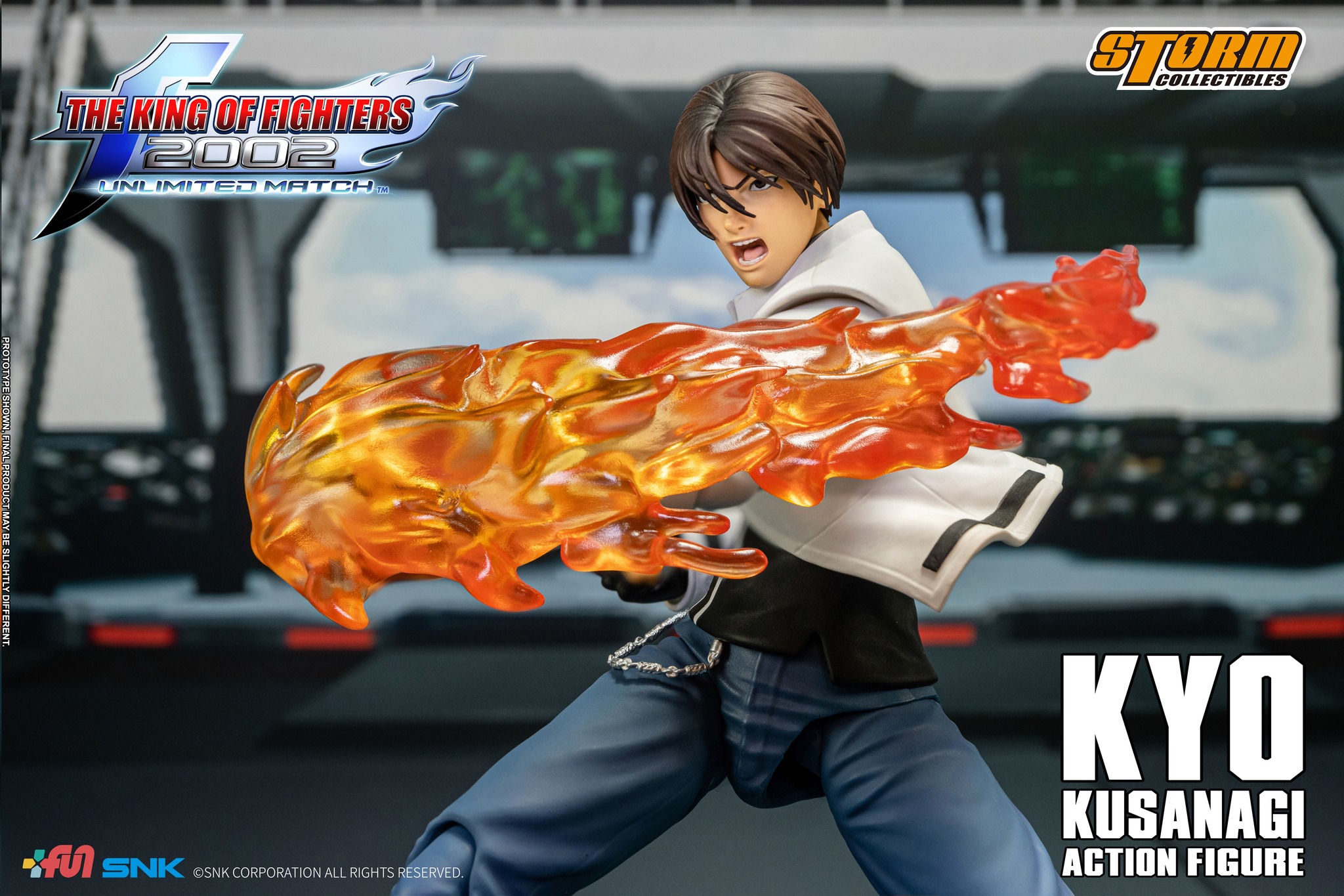[สั่งจอง]Storm Collectibles SKKF08 1/12 : King of Fighters 2002 Unlimited Match - KYO KUSANAGI