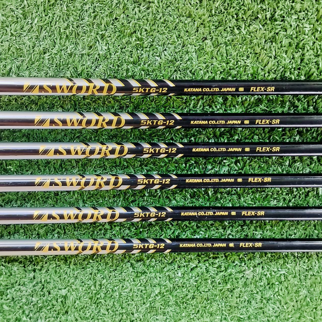 ชุดเหล็ก KATANA SNIPER GS 1 เหล็กพรีเมี่ยมญี่ปุ่น ตีง่ายมาก ตีไกล น้ำหนักเบา สวิงเวทดีมาก ชดเชยความผิดพลาดสูงสุด ไม้กอล์ฟพรีเมี่ยมมือสอง ของแท้ By NakaraLuxurious