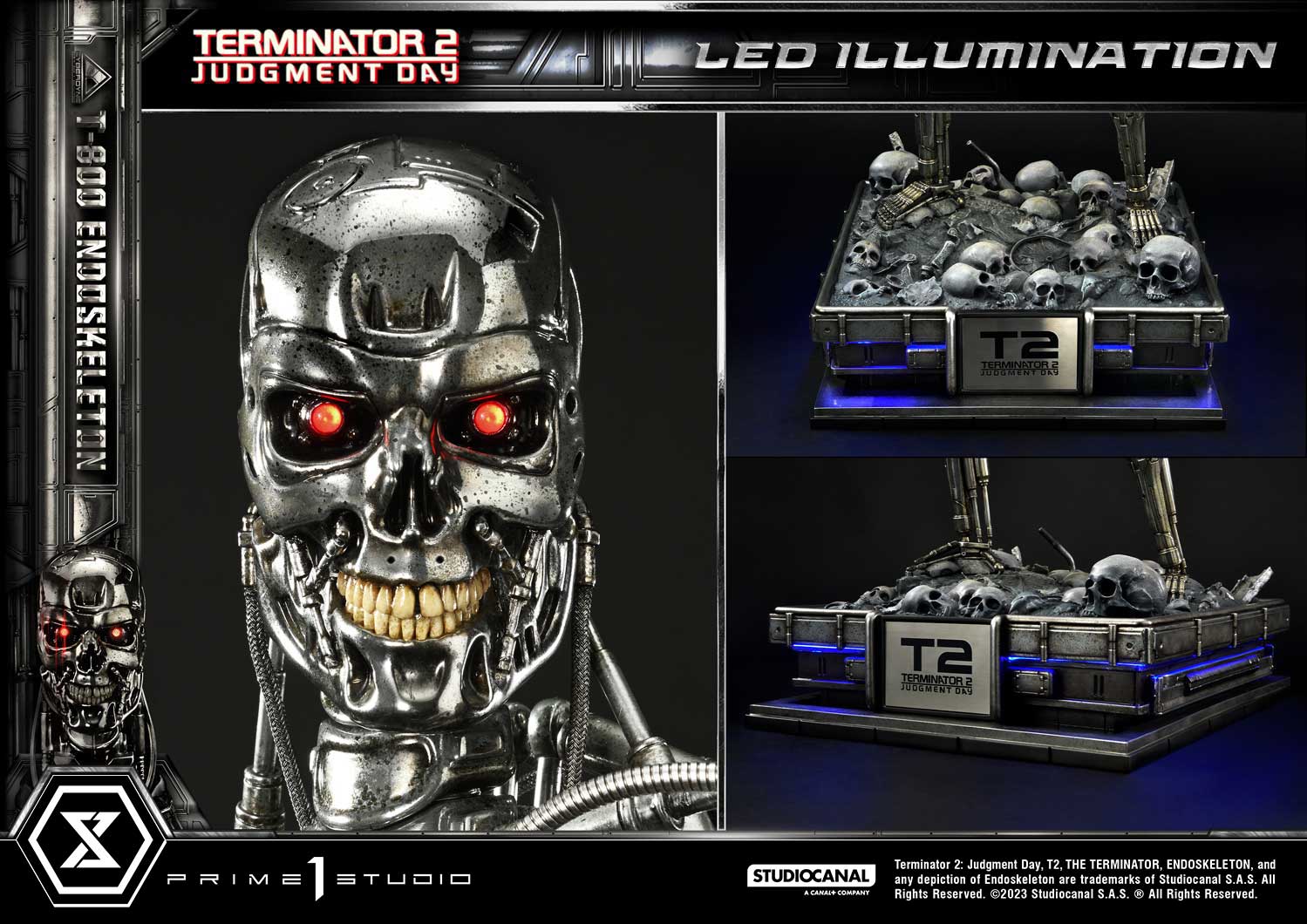 [สั่งจอง] Prime 1 Studio : T-800 Endoskeleton (T2: Judgment Day)