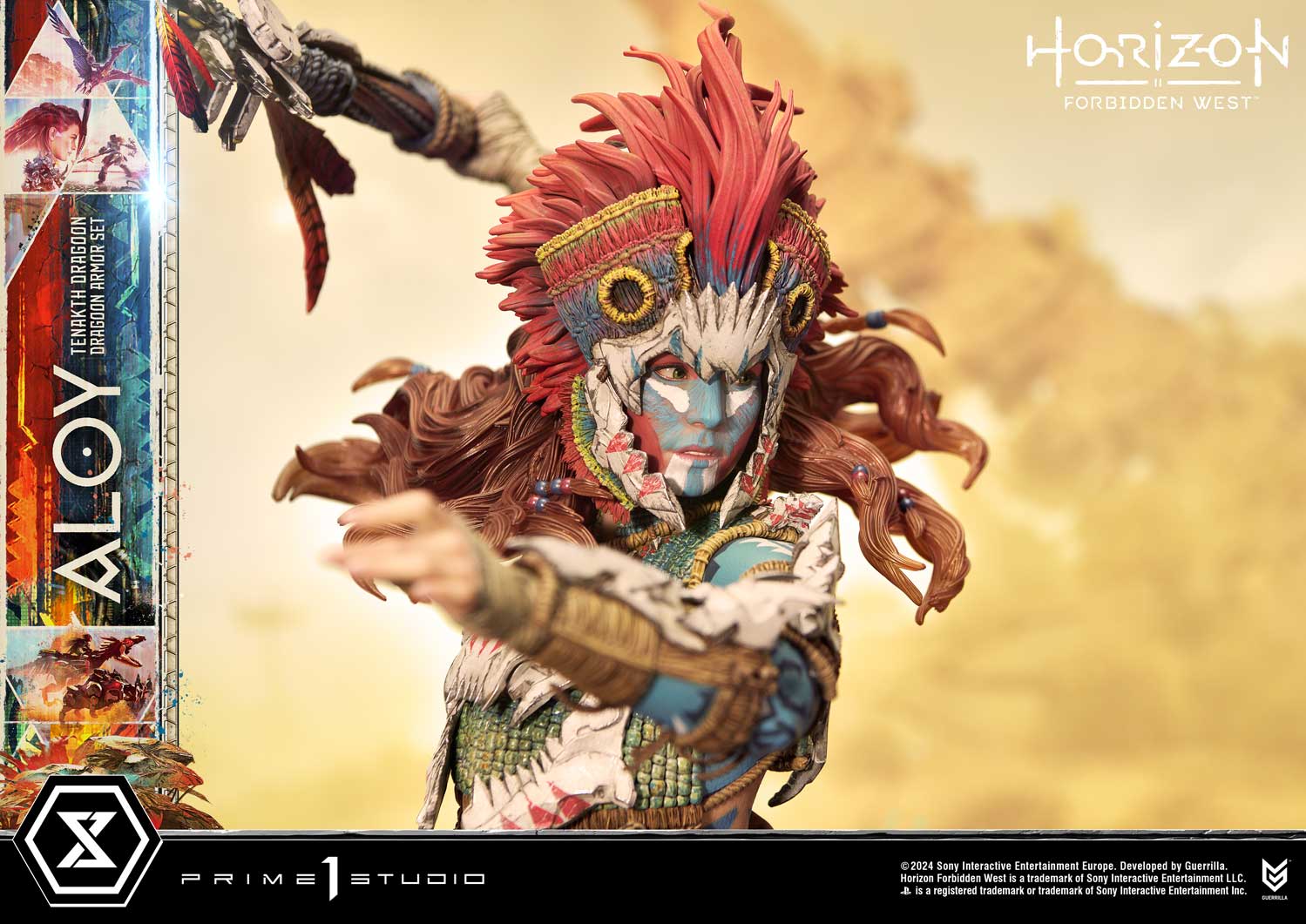 [สั่งจอง] Prime 1 Studio UPMHFW-02 : Aloy Tenakth Dragoon Armor (Horizon Forbidden West)