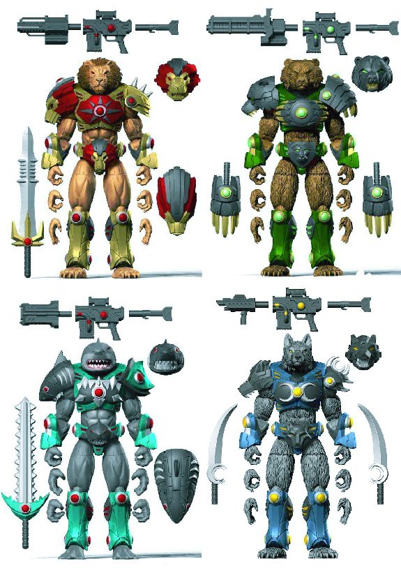 [สั่งจอง] Combat Creatures 1/12