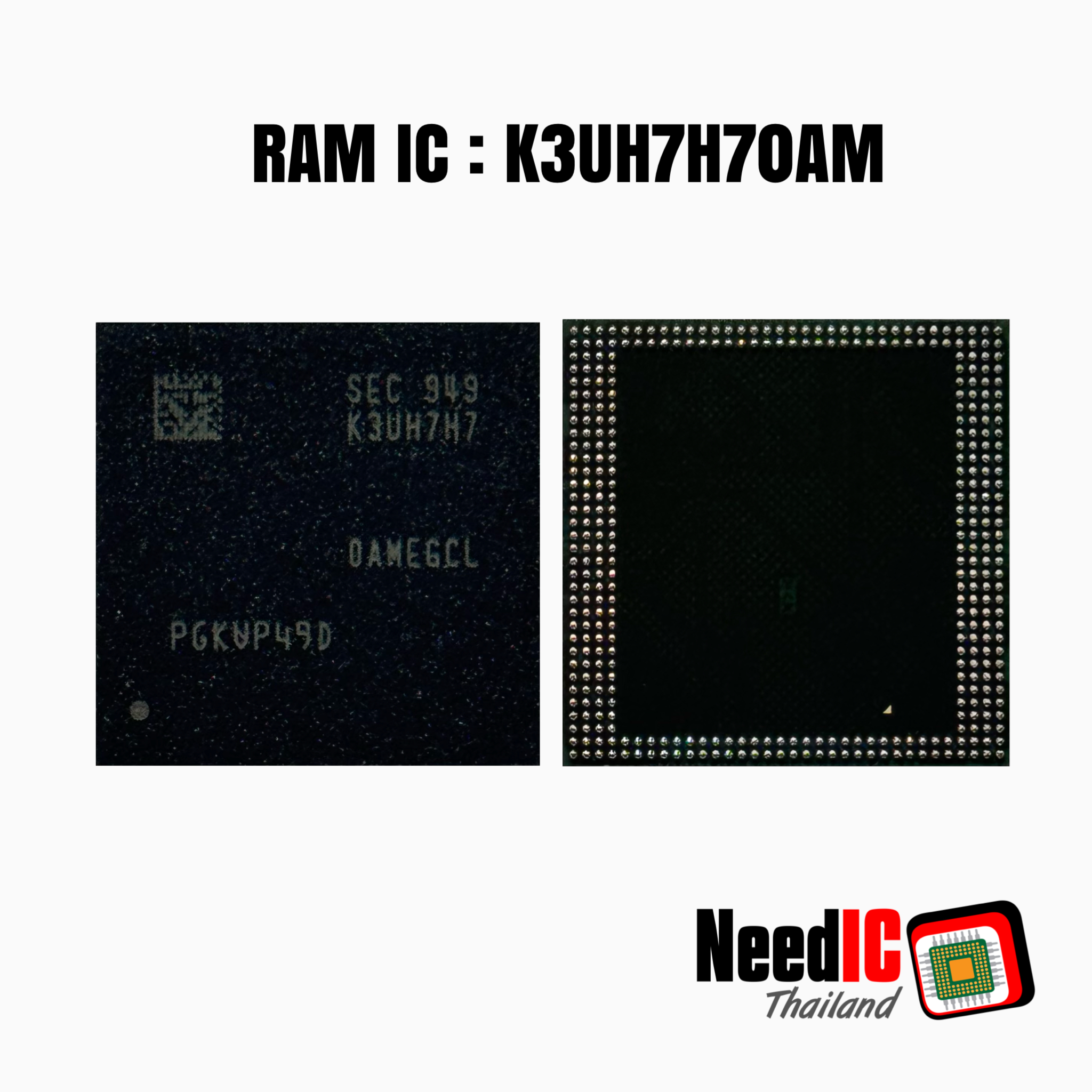RAM IC : K3UH7H70AM-EGCL (Huawei)
